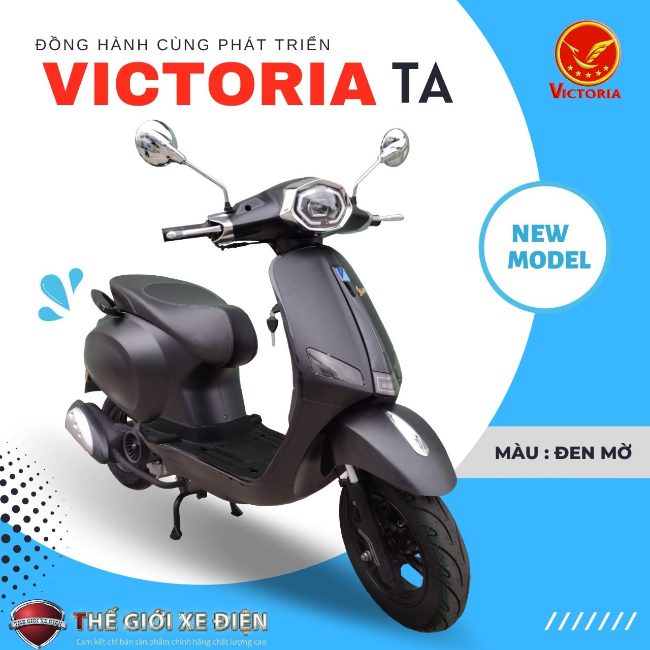 xe máy 50cc Vespa Victoria TA Việt Nhật