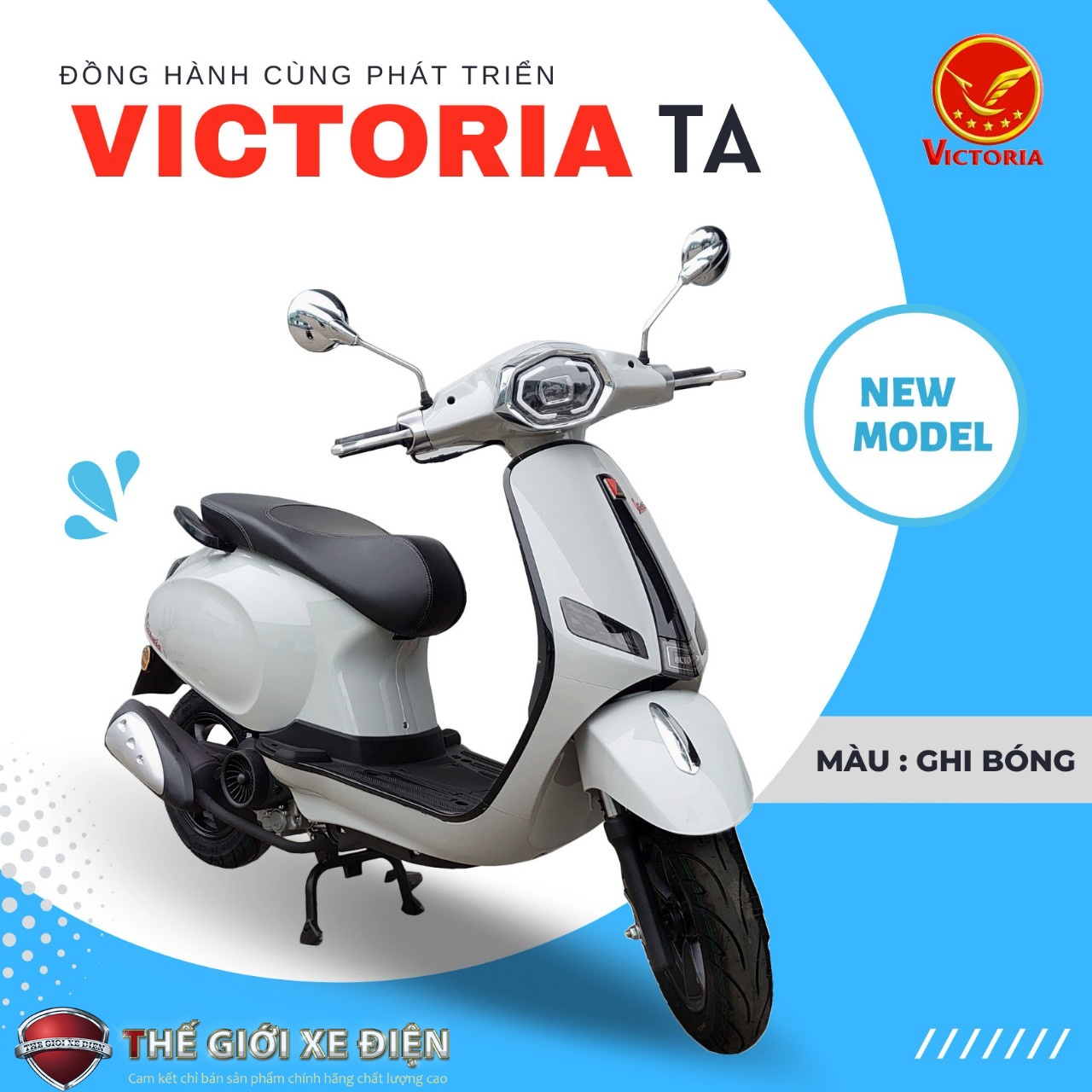 Xe Tay Ga 50cc Victoria TA Việt Nhật