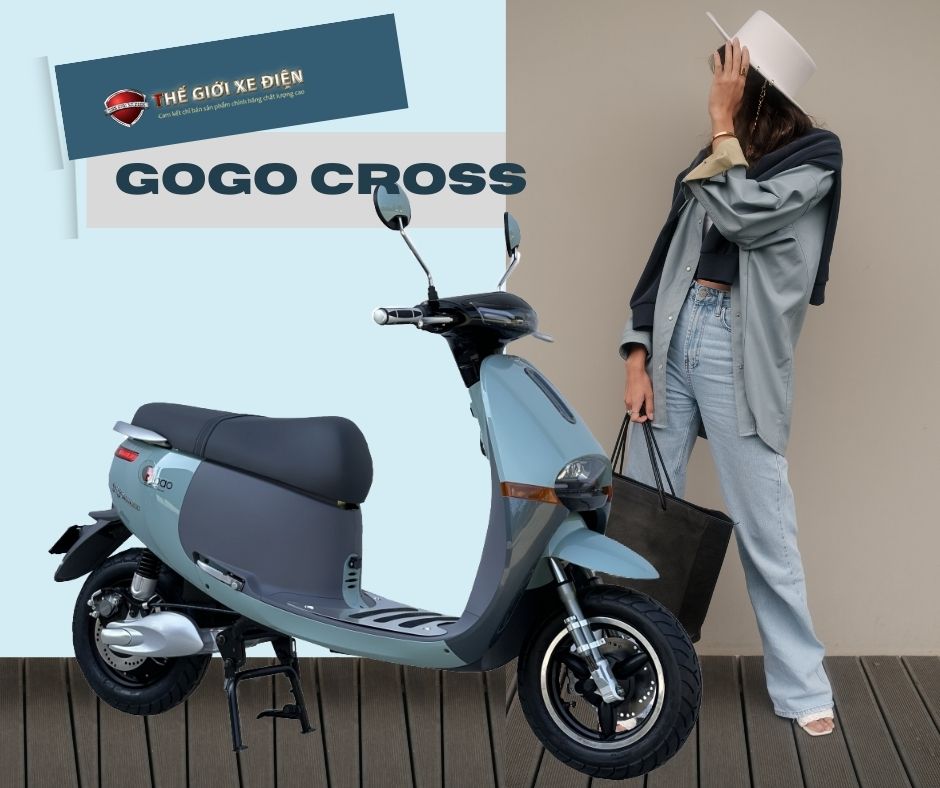 Xe máy điện Gogo Cross Dibao