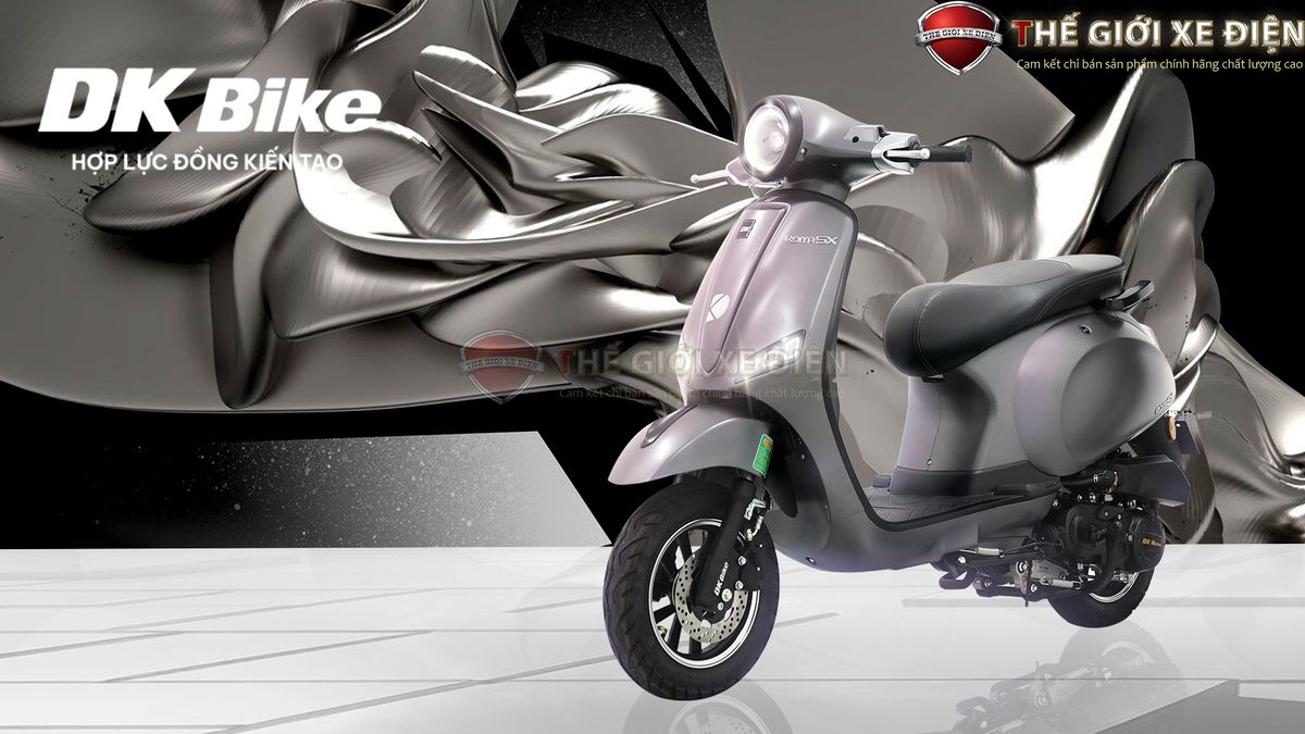 Xe ga 50cc DK Roma SX: Siêu phẩm Vespa 50cc mới ra mắt 2024