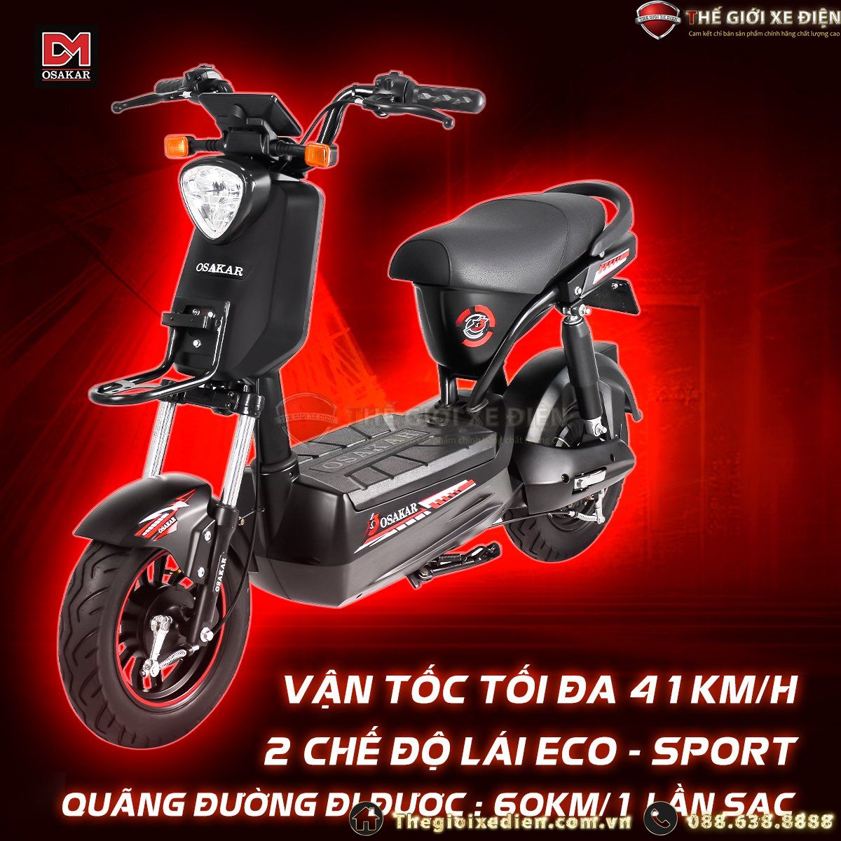 xe đạp điện osakar x3