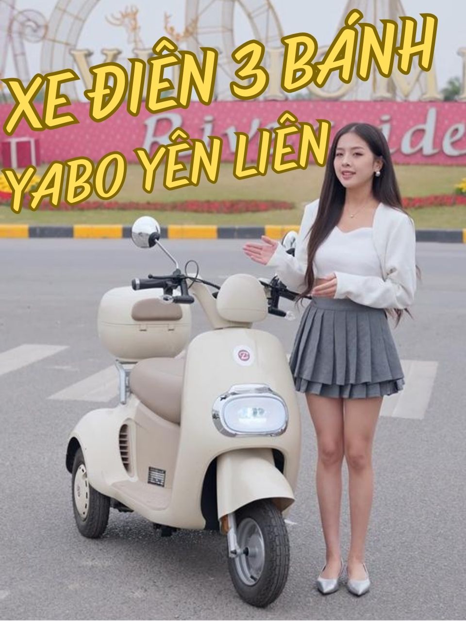 Xe Điện 3 Bánh Yabo Yên Liền | Thế Giới Xe Điện