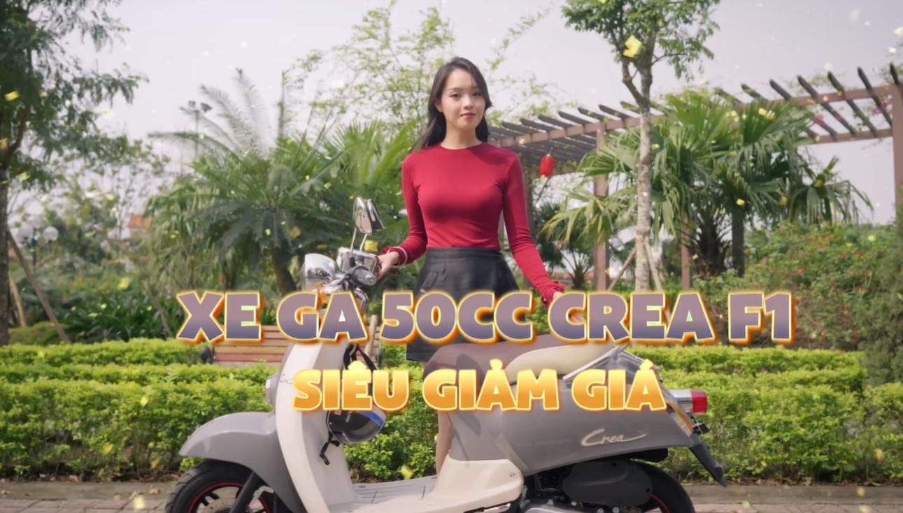 Xe ga 50cc Crea F1 Việt Thái – Sang Trọng - Tiết Kiệm xăng