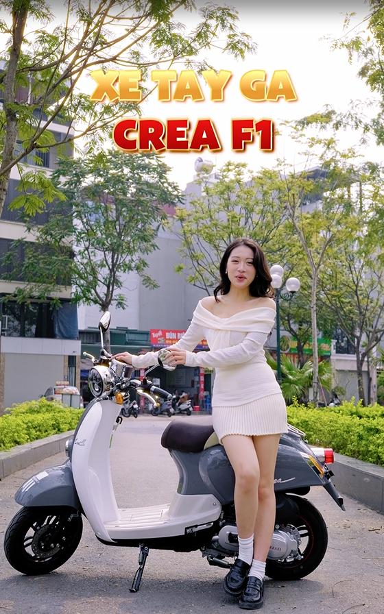 Xe Ga 50cc Crea F1 – Thiết Kế Cổ Điển, Hiện Đại, Giá Cực Tốt