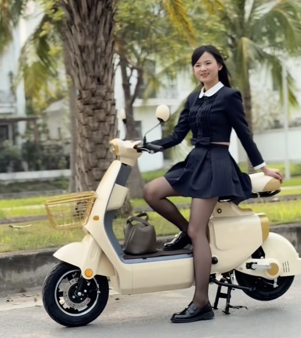 Xe Đạp Điện VC K1 Plus Phanh Đĩa Số Lùi 2025
