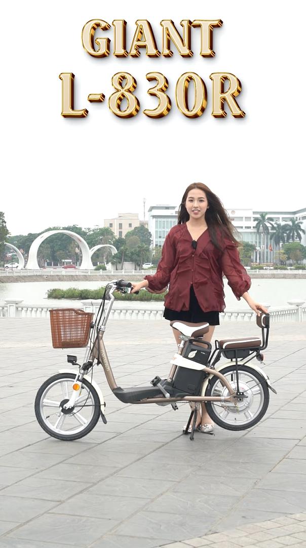 XE ĐẠP ĐIỆN GIANT L830R – Đẹp, bền, chạy siêu đã!