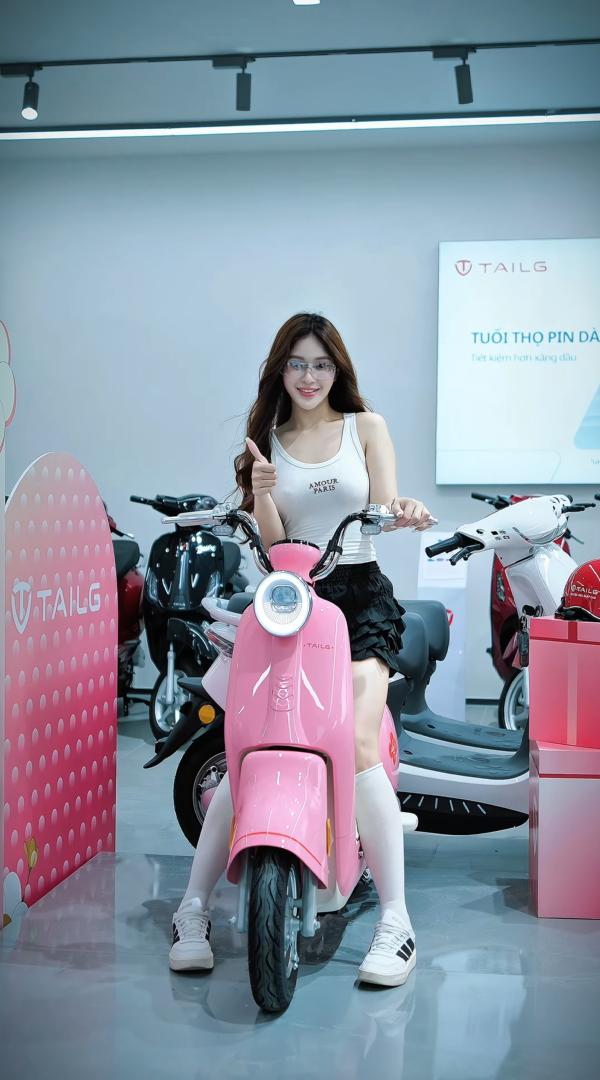 TAILG PRINCESS JS50 – MẪU XE ĐẠP ĐIỆN CÔNG CHÚA KHIẾN BAO NÀNG MÊ MẨN