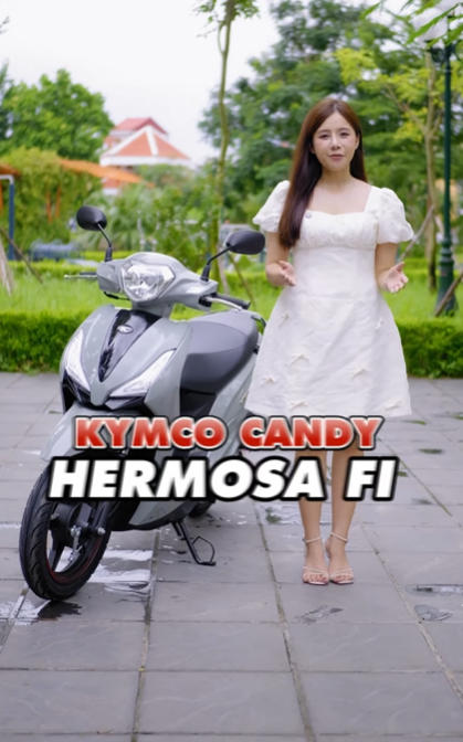 Xe Ga 50cc Kymco Candy Hermosa FI Phun Xăng Điện Tử