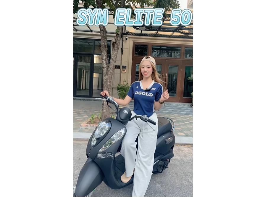 XE GA 50CC SYM ELITE – NHỎ GỌN, SANG XỊN, TIẾT KIỆM