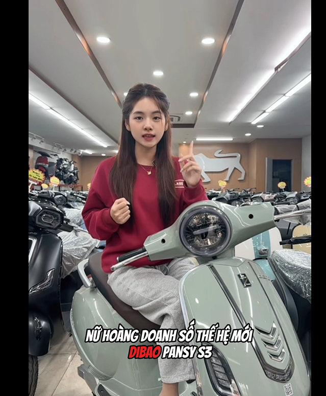 Xe Máy Điện Dibao Pansy Neo S3 Thế Hệ Mới