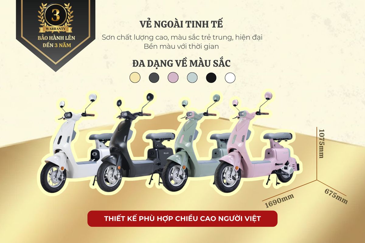 Xe Đạp ĐIện DIbao Ella - Thế Giới Xe Điện