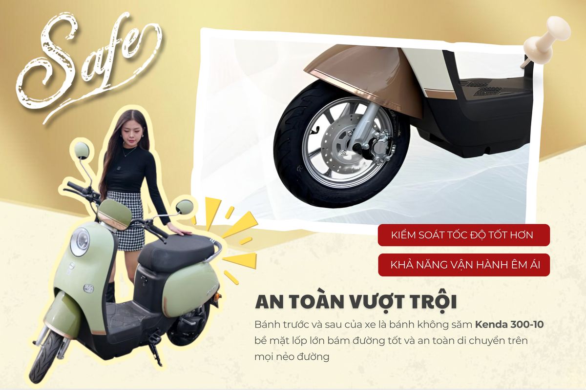 Xe Đạp Điện Dibao Rosa - Thế Giới Xe Điện