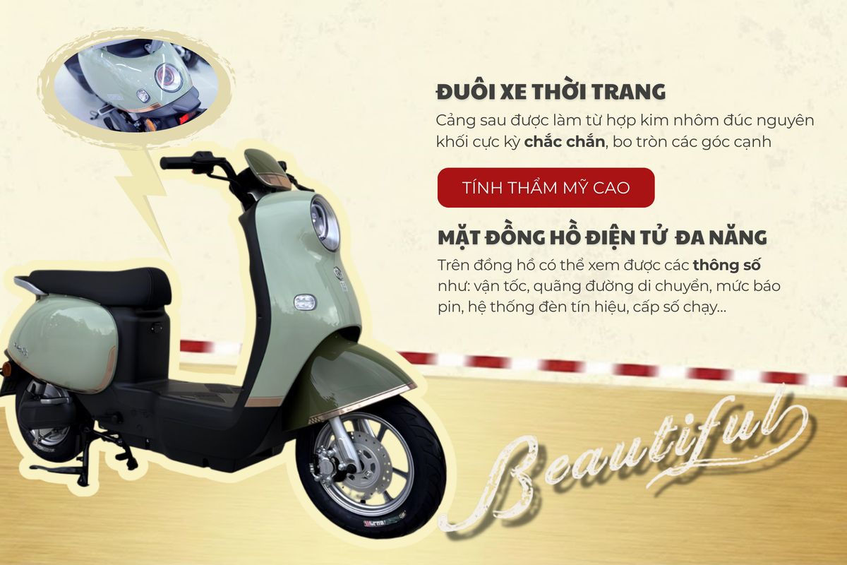 Xe Đạp Điện Dibao Rosa - Thế Giới Xe Điện