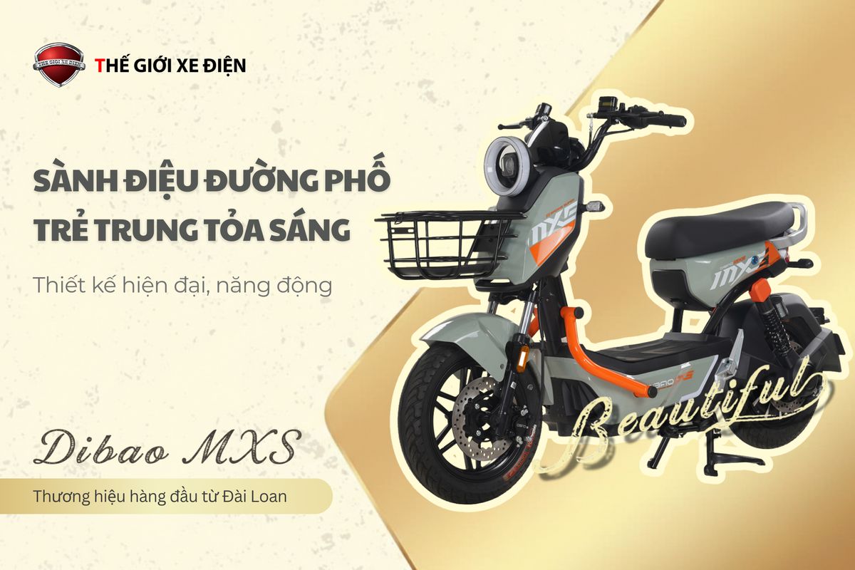 Xe Điện Dibao MXS  Thế Giới Xe Điện