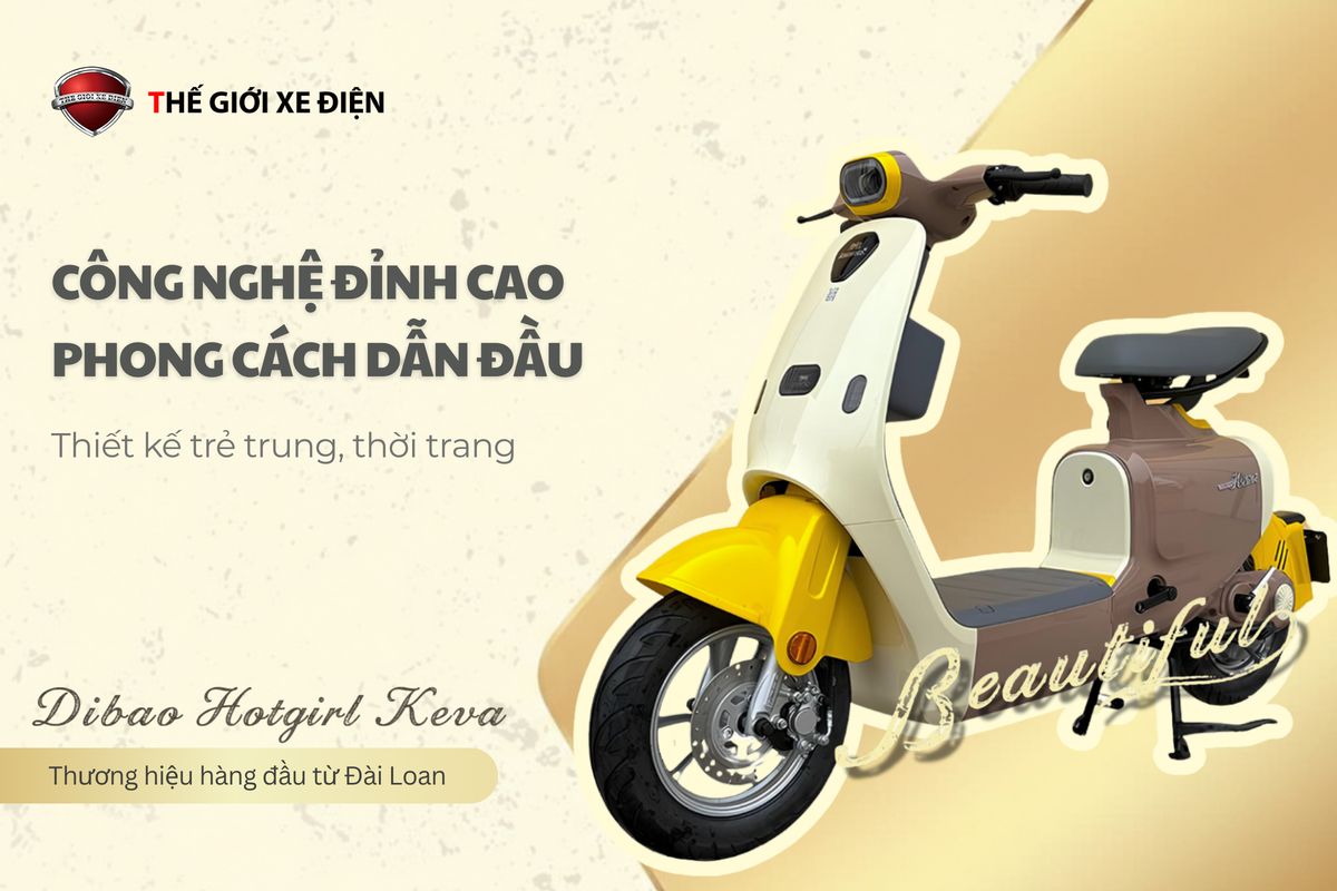 Xe Đạp Điện Dibao Keva - Thế Giới Xe Điện