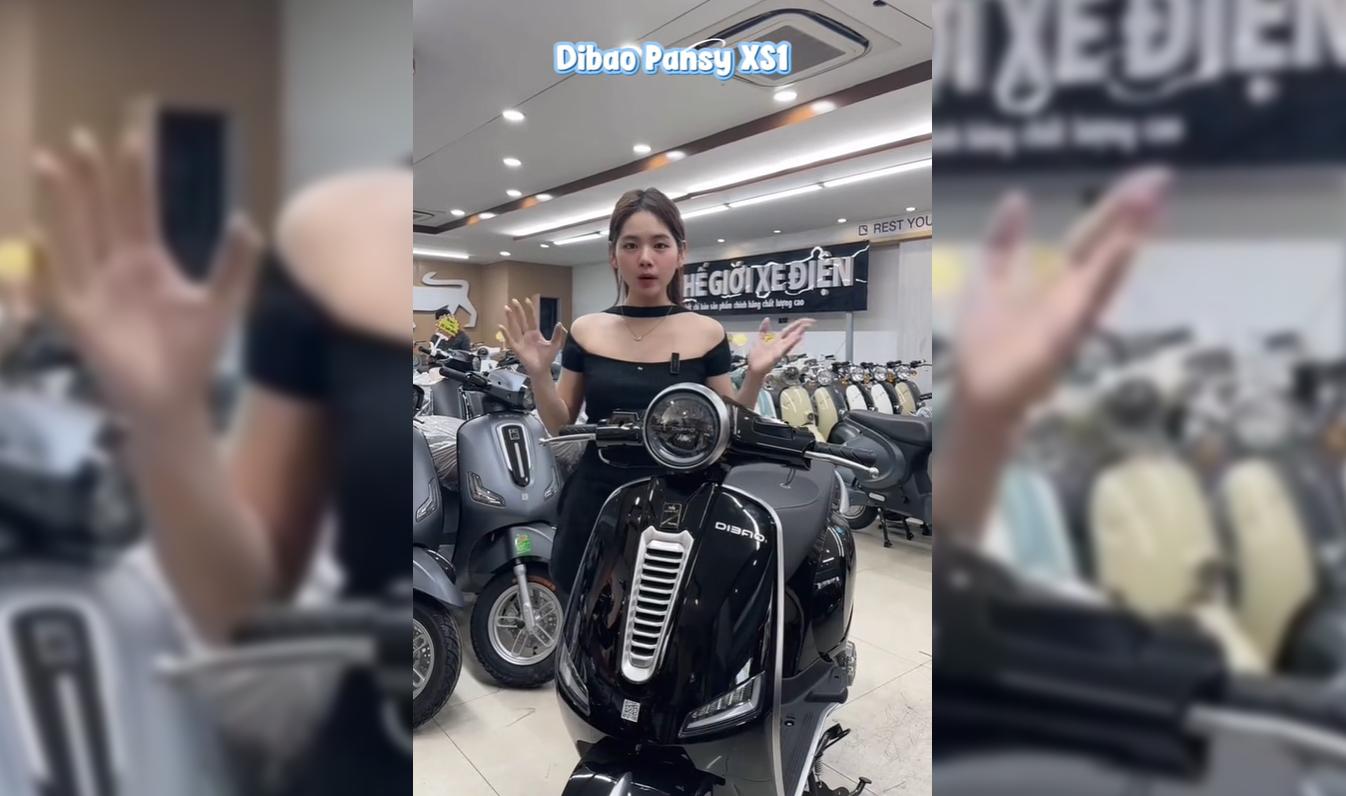 Xe ga 50cc Dibao Pansy XS1 | Không cần bằng lái – Nhỏ gọn – Dễ đi cho học sinh