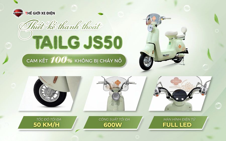 Xe Đạp Điện Tailg Princess JS50