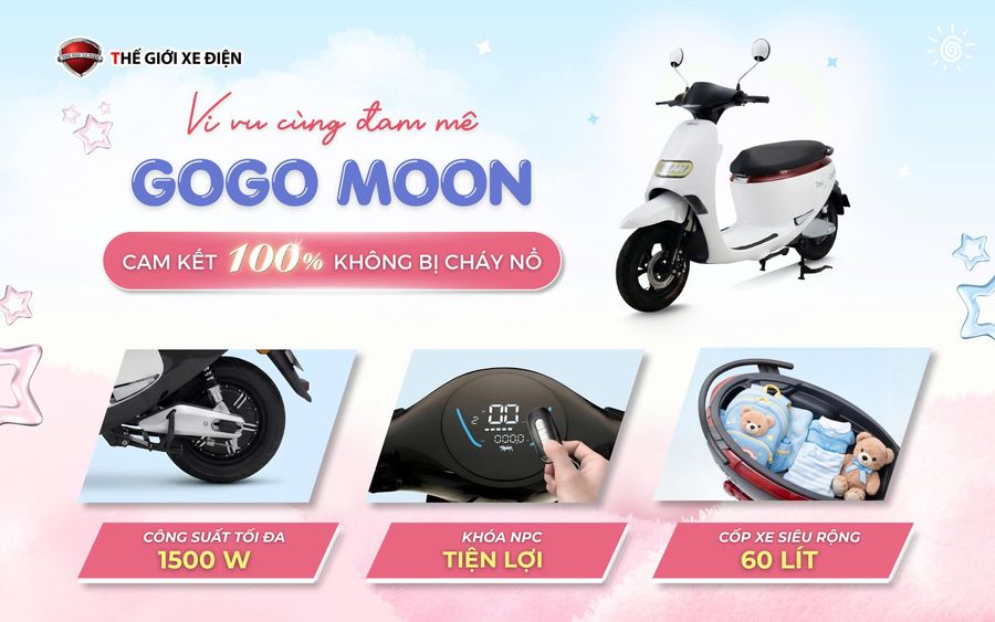 Xe Máy Điện Dibao Gogo Moon