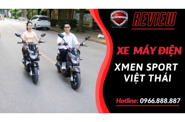 Xe Máy Điện Xmen Sport Việt Thái Phong Cách Thể Thao Giá Siêu Rẻ 2022 | Thế Giới Xe Điện
