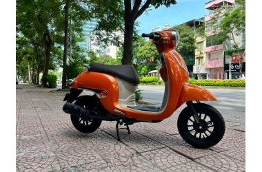 Xe ga 50cc Giorno HSV2 Hyosung 2022 phanh cơ liệu có đáng mua?