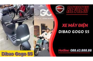Riview Xe Máy Điện Dibao Gogo S5 2 Phanh Đĩa 2024