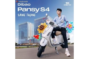 REVIEW MẪU XE ĐIỆN HÓT NHẤT DÒNG PANSY - XE MÁY ĐIỆN DIBAO PANSY S4