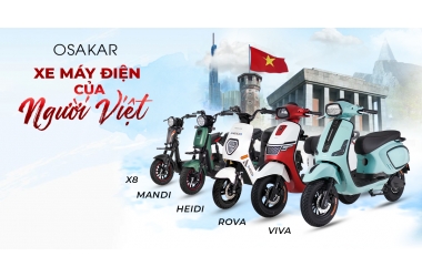 Xe đạp điện Osakar của nước nào? Khám phá nguồn gốc thương hiệu