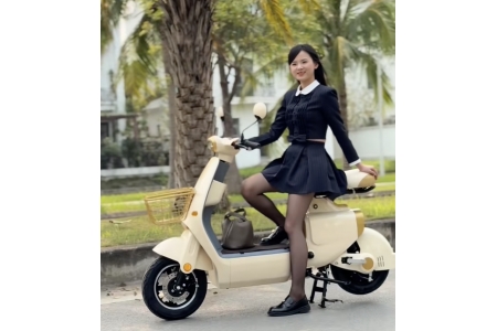 Xe Đạp Điện VC K1 Plus Phanh Đĩa Số Lùi 2025