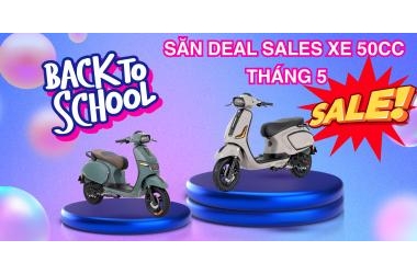 Top các mẫu xe máy 50cc bán chạy nhất 2025 tại Thế Giới Xe Điện