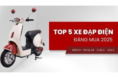 Xe đạp điện đáng mua năm 2025 - Khám Phá Những Mẫu Xe Hiện Đại Nhất