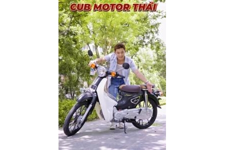 Xe Máy 50cc Cub Motor Thái Phong Cách Cổ Điển