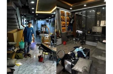 Ca sĩ Phạm Trưởng bị cháy nhà 4 tầng vì xe điện, thiệt hại nhiều tài sản