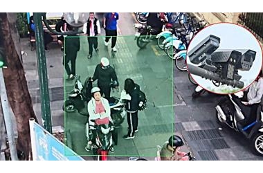 Ghi nhận từ hệ thống camera AI tại cổng trường học ở đô thị lớn