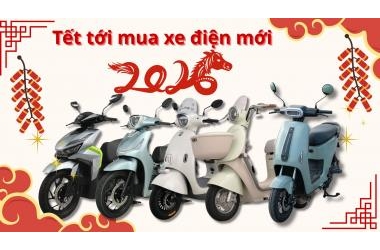 Tết tới mua xe điện mới, khởi đầu hành trình đầy năng lượng tích cực hơn