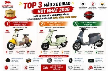 TOP 3 MẪU XE DIBAO HOT NHẤT 2026 - Thế Giới Xe Điện