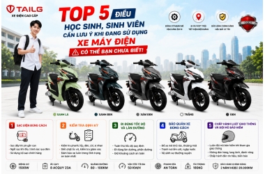 TOP 5 ĐIỀU HỌC SINH, SINH VIÊN CẦN LƯU Ý KHI ĐANG SỬ DỤNG XE MÁY ĐIỆN – CÓ THỂ BẠN CHƯA BIẾT!