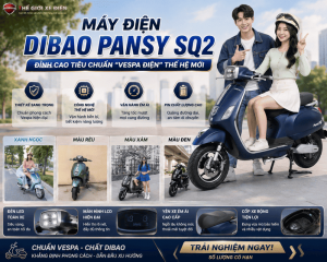 Xe Máy Điện Dibao Pansy SQ2