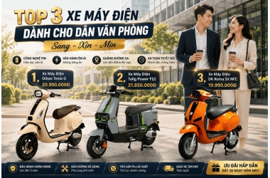 Top 3 Xe Máy Điện Dành Cho Dân Văn Phòng – Sang - Xịn - Mịn