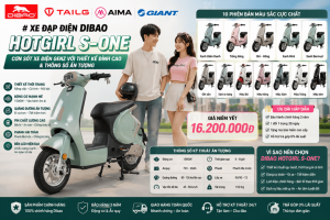 Xe Đạp Điện Dibao HotGirl S-ONe