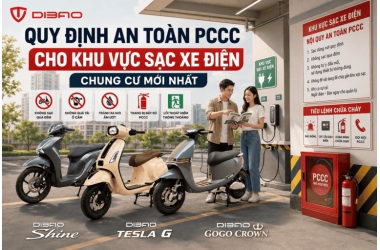 Quy định an toàn PCCC cho khu vực sạc xe điện chung cư mới nhất
