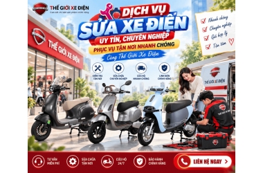 Dịch Vụ Sửa Xe Điện Uy Tín, Chuyên Nghiệp – Phục Vụ Tận Nơi Nhanh Chóng Cùng Thế Giới Xe Điện