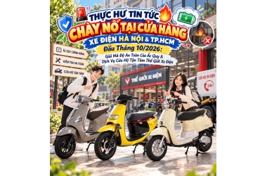 Thực Hư Tin Tức Cháy Nổ Tại Cửa Hàng Xe Điện Hà Nội & TP.HCM Đầu Tháng 10/2026: